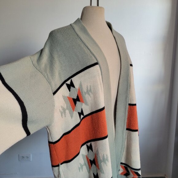 Wrangler Retro Western Aztec Women’s Cardigan Sweater (Size: XL) - Picture 6 of 16